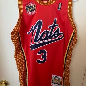 Mitchell & Ness Philadelphia 76ers Throwback Syracus Nationals Jersey Sz 44/L